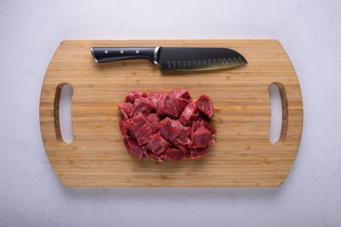 Diced Round Steak
