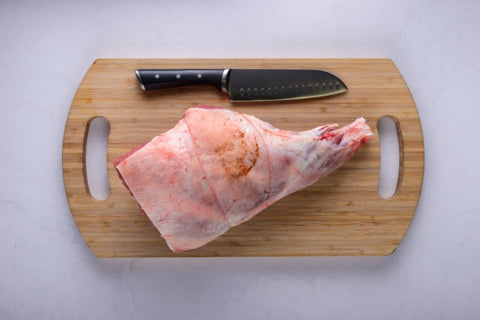 Full Roast Leg of Lamb on the Bone