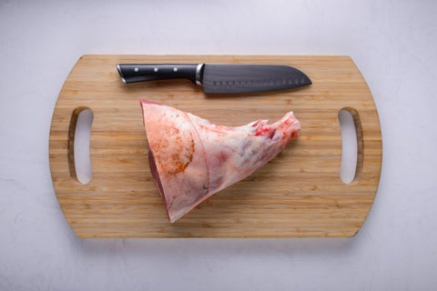 Half Roast Leg of Lamb on the Bone